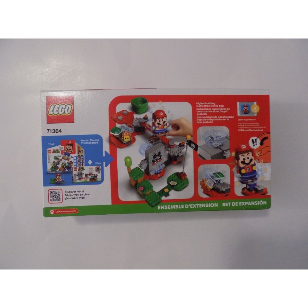LEGO - Super Mario Whomp's Lava Trouble Expansion Set #71364 - Picture 2 of 5